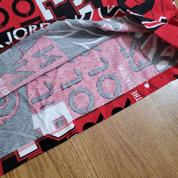 Air Jordan 1 2 3 4 5 6 11 12 13 Bred OG Heritage Women's Crop Top Tee Shirt Red - Picture 7 of 16